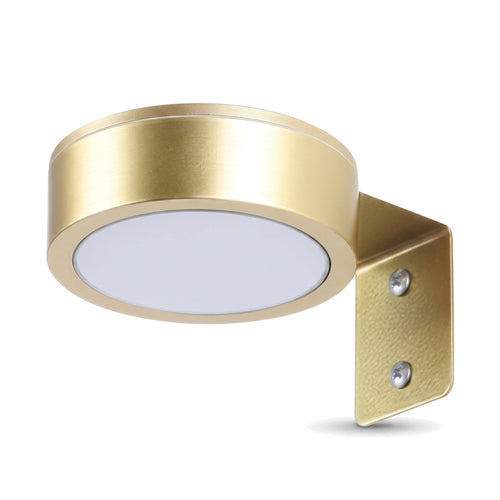 Bežična LED zidna lampa za slike, zlatna, sa nosačem